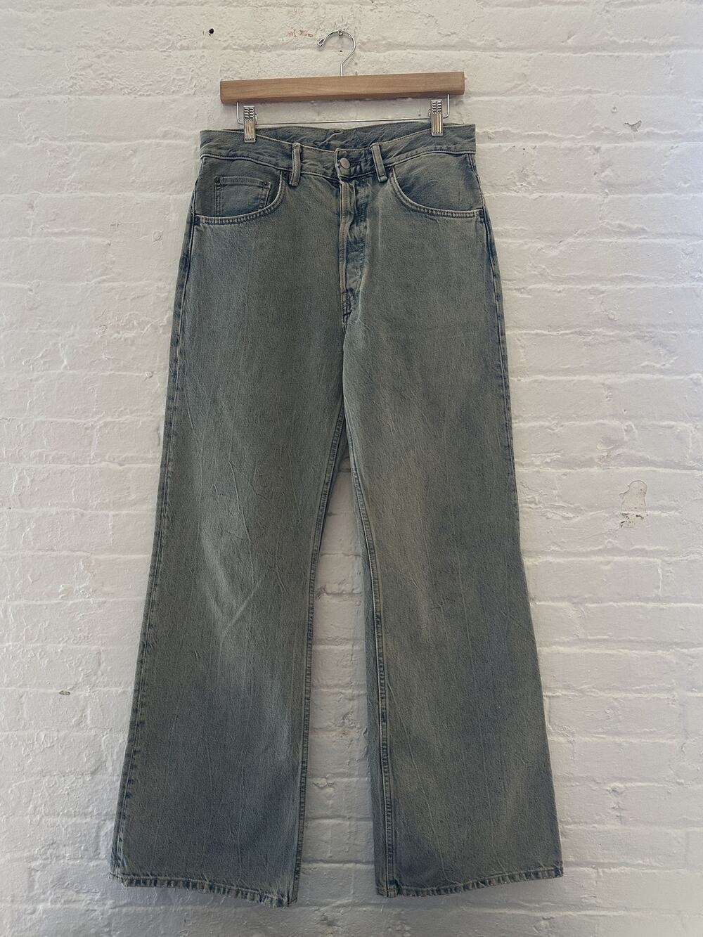 Acne Studios 2021M Delta Wide Leg Jeans